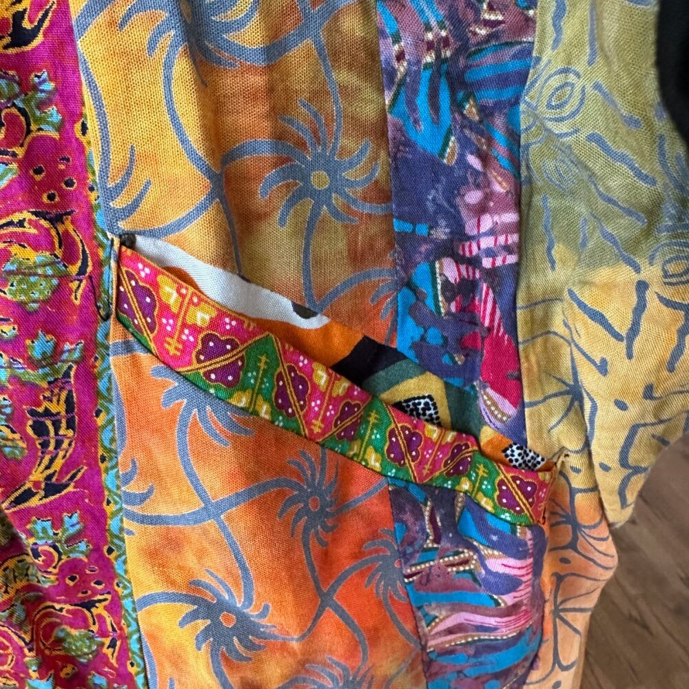 Multicolor Patchwork Jacket - image 5